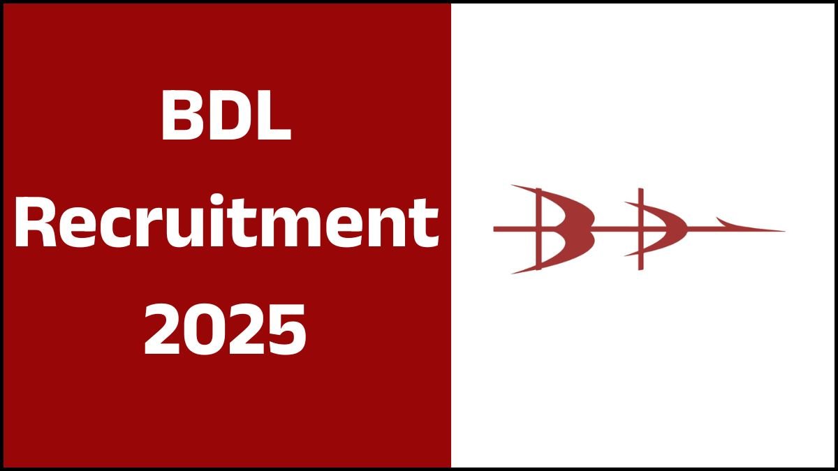 BDL Recruitment 2025