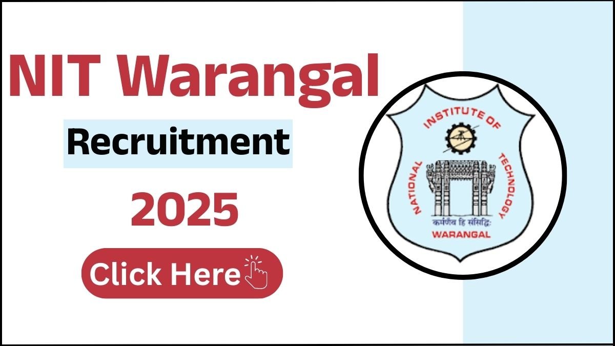 NIT-Warangal-Recruitment-2025
