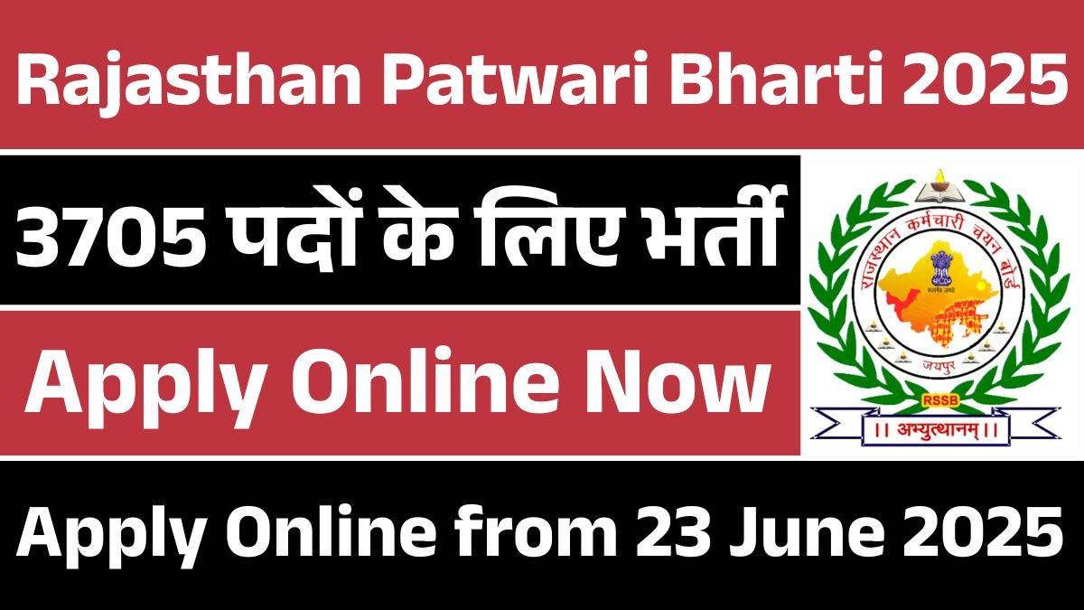 Rajasthan Patwari Vacancy 2025