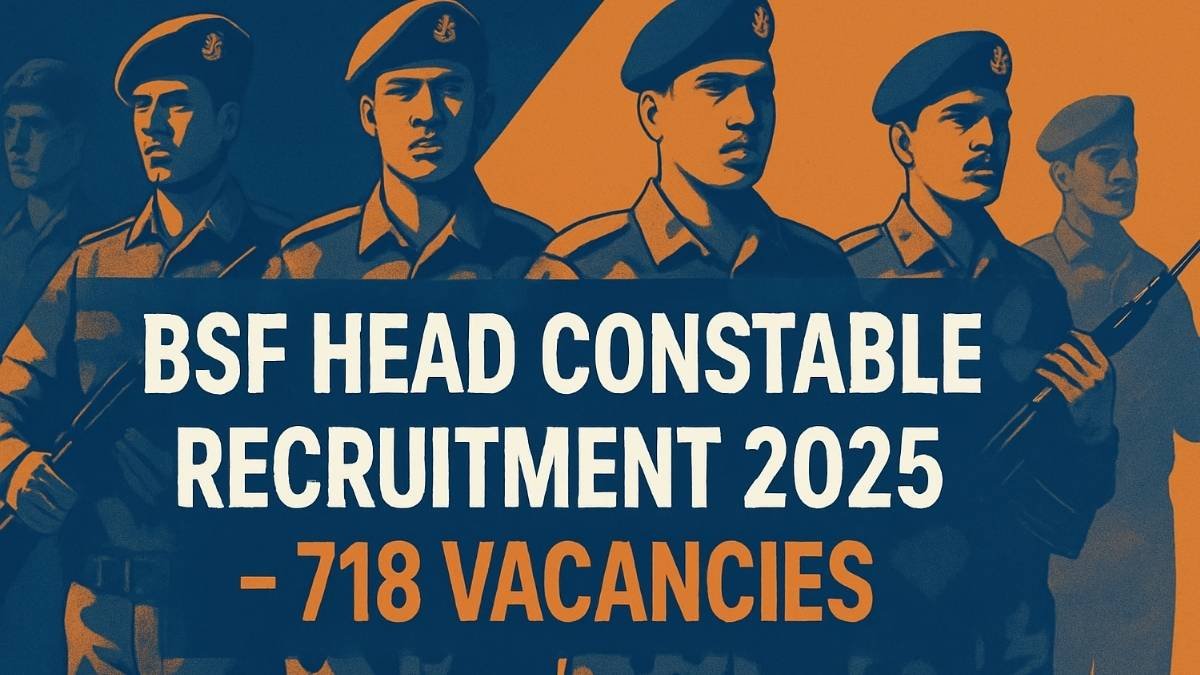BSF Head Constable Recruitment 2025