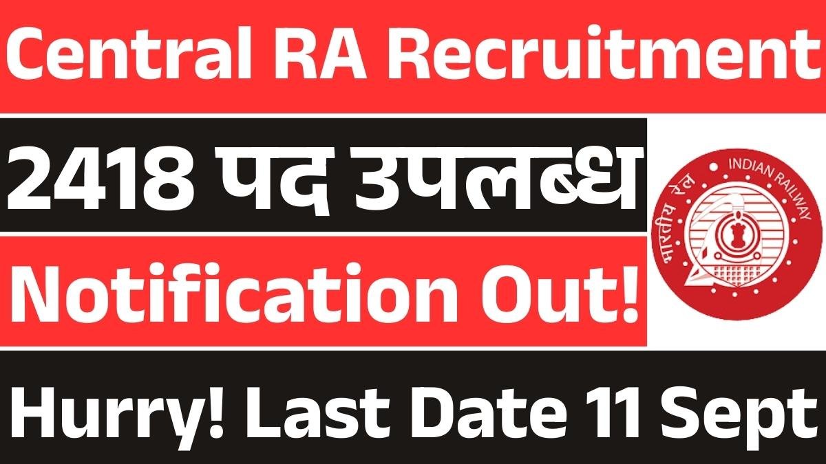 Central Railway Apprentice Recruitment 2025
