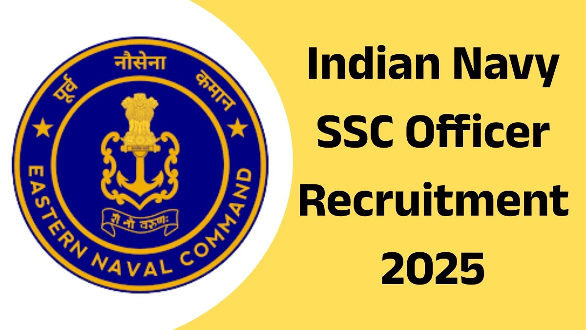 Indian Navy SSC Officer Recruitment 2025