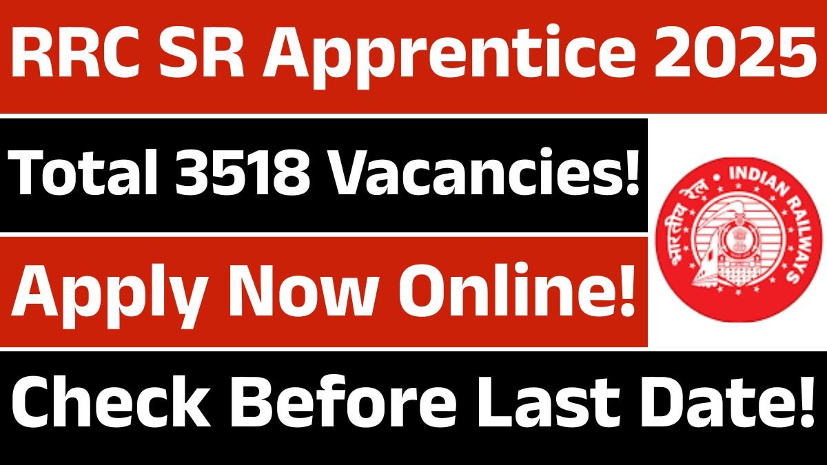 RRC SR Apprentice Recruitment 2025